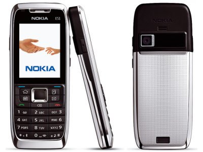 Nokia E51 camera-free